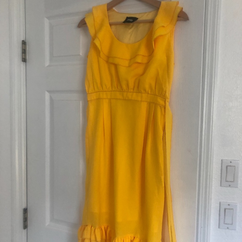 Dolce and Gabbana Size 38 Italian yellow dress
